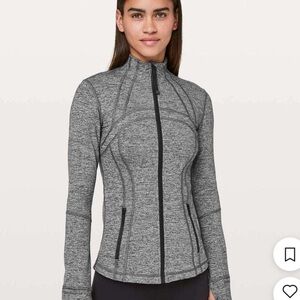 Lululemon women’s define grey jacket size 8